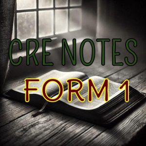 CRE FORM 1 NOTES