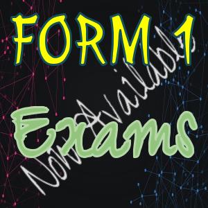 CRE FORM 1 TERM 3 EXAMS MODEL 22072021001