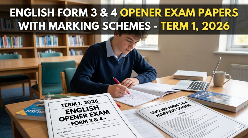The Complete KCSE English Exam Success Bundle - Papers 1, 2 & 3 WMS-ENG-2026-BUNDLE