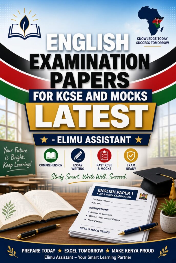 The Complete KCSE English Exam Success Bundle 2026 - Arise and Shine Edition (Papers 1, 2 & 3)